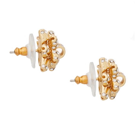 KATE SPADE • Crystal Borgeous Bows Earrings - Picture 3 of 4